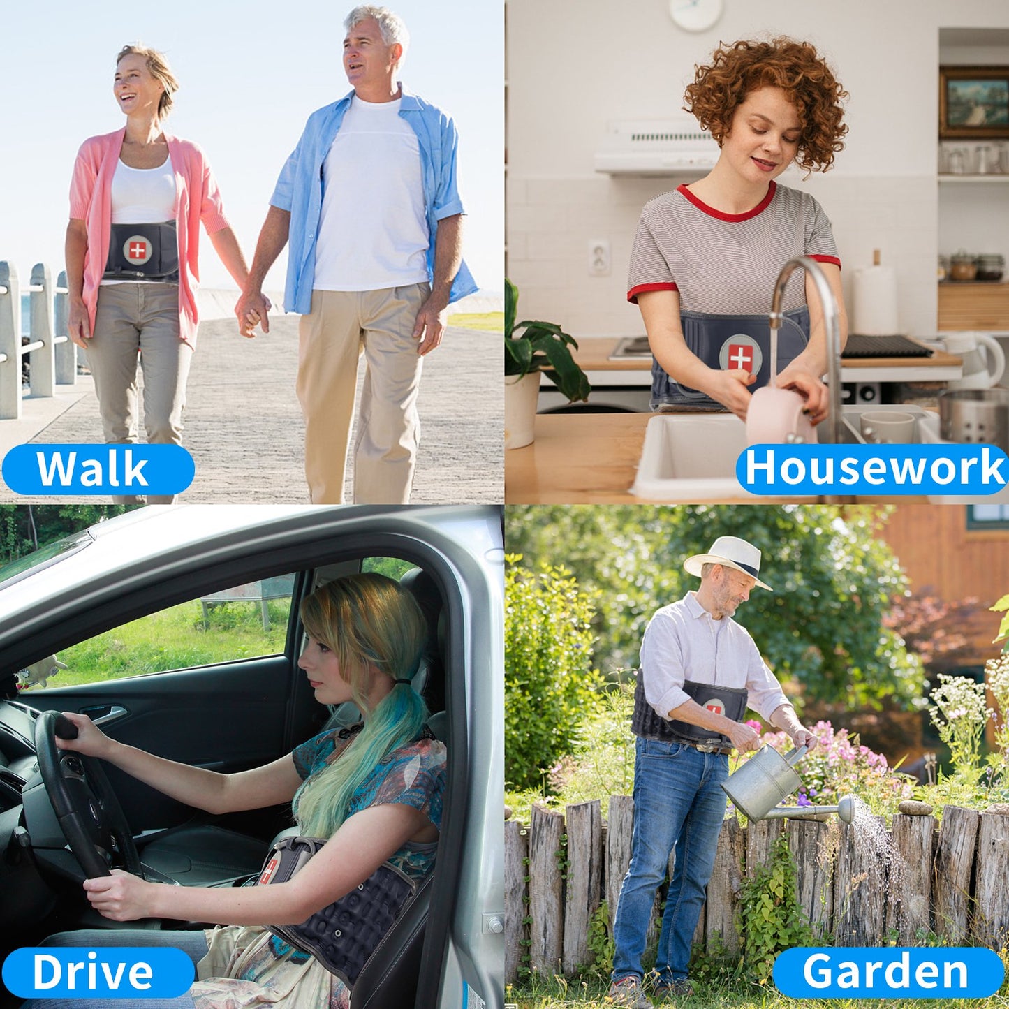 LumbarCare™ At-Home Lower Back Decompression System for Daily Pain Relief